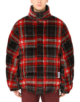 Reversible quilted check velvet jacket - | Dolce & Gabbana