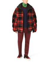 Reversible quilted check velvet jacket - | Dolce & Gabbana
