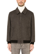 Wool houndstooth jacket - | Dolce & Gabbana