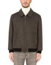 Wool houndstooth jacket - | Dolce & Gabbana