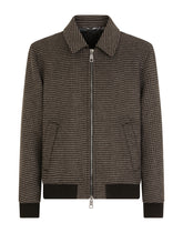 Wool houndstooth jacket - | Dolce & Gabbana