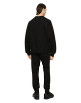 Jersey sweatshirt with 3D DG patch - | Dolce & Gabbana