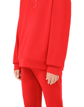 Jersey sweatshirt with 3D DG patch - | Dolce & Gabbana