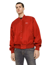 Nylon jacket with branded tag - | Dolce & Gabbana