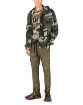 Camouflage-print nylon jacket - | Dolce & Gabbana