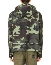 Camouflage-print nylon jacket - | Dolce & Gabbana