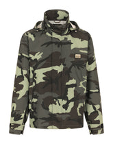 Camouflage-print nylon jacket - | Dolce & Gabbana