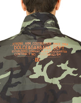 Camouflage-print nylon jacket - | Dolce & Gabbana