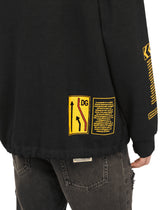 Jersey hoodie with print - | Dolce & Gabbana