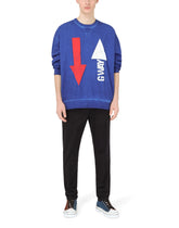 Jersey sweatshirt with 3D print - | Dolce & Gabbana