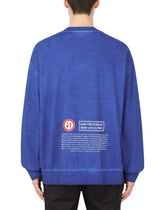 Jersey sweatshirt with 3D print - | Dolce & Gabbana