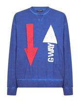 Jersey sweatshirt with 3D print - | Dolce & Gabbana