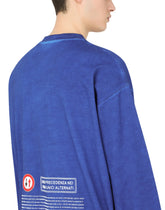 Jersey sweatshirt with 3D print - | Dolce & Gabbana