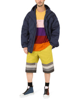 Hooded quilted nylon jacket with DG logo - | Dolce & Gabbana