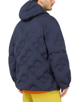 Hooded quilted nylon jacket with DG logo - | Dolce & Gabbana