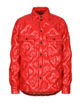 Quilted nylon jacket with DG embellishment - | Dolce & Gabbana