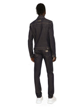 Blue wash stretch denim jacket - | Dolce & Gabbana