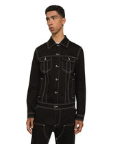 Stretch denim jacket - | Dolce & Gabbana