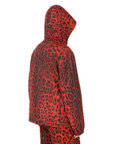 Leopard-print nylon jacket - | Dolce & Gabbana