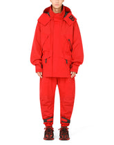 Cordura jacket with hood and patch - | Dolce & Gabbana