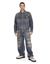Mid blue wash denim jacket - | Dolce & Gabbana
