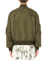 Nylon jacket with multiple zippers - | Dolce & Gabbana