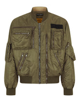 Nylon jacket with multiple zippers - | Dolce & Gabbana