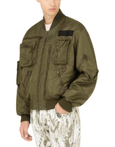 Nylon jacket with multiple zippers - | Dolce & Gabbana