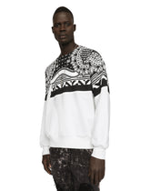 Bandanna-print jersey sweatshirt - | Dolce & Gabbana