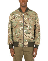 Camouflage-print nylon jacket - | Dolce & Gabbana