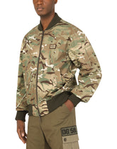 Camouflage-print nylon jacket - | Dolce & Gabbana