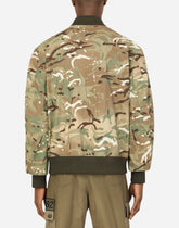 Camouflage-print nylon jacket - | Dolce & Gabbana