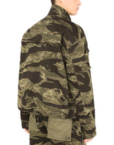 Camouflage-print cotton jacket - | Dolce & Gabbana