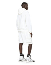 Jersey hoodie with embossed logo - | Dolce & Gabbana