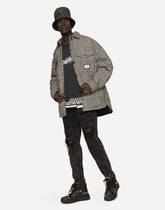 Glen plaid wool jacket with tag - | Dolce & Gabbana