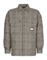 Glen plaid wool jacket with tag - | Dolce & Gabbana
