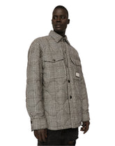 Glen plaid wool jacket with tag - | Dolce & Gabbana