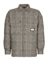 Glen plaid wool jacket with tag - | Dolce & Gabbana