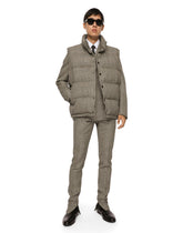 Quilted check wool vest - | Dolce & Gabbana