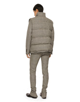 Quilted check wool vest - | Dolce & Gabbana