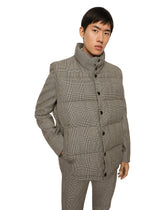 Quilted check wool vest - | Dolce & Gabbana