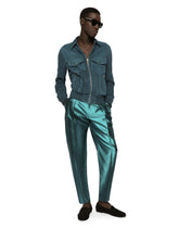 Perforated suede jacket - | Dolce & Gabbana