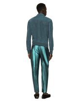 Perforated suede jacket - | Dolce & Gabbana
