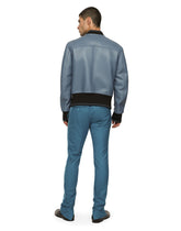 Bonded lambskin jacket - | Dolce & Gabbana