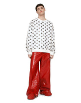 Technical jersey sweatshirt with all-over DG logo - | Dolce & Gabbana