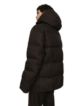 Quilted pinstripe wool jacket - | Dolce & Gabbana