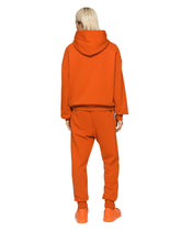 Jersey hoodie with branded bands - | Dolce & Gabbana