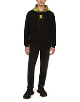 JERSEY HOODIE WITH DG PRINT AND EMBROIDERY - | Dolce & Gabbana