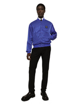Nylon jacket with branded tag - | Dolce & Gabbana