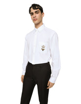 Nylon jacket with branded tag - | Dolce & Gabbana